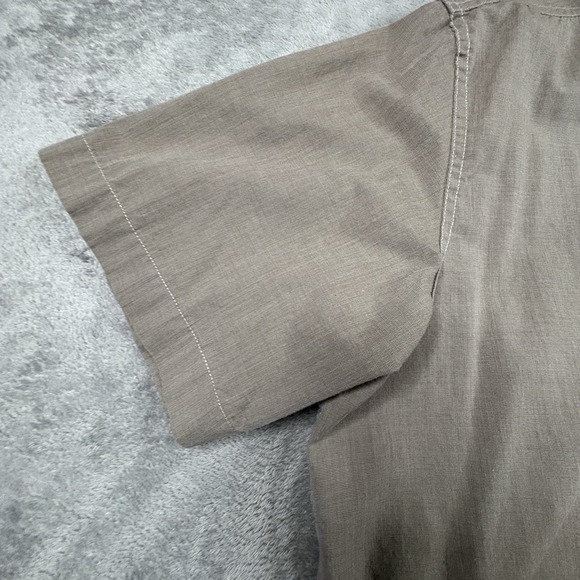 Chaps Men's XL Tan SS Button Up SEE DESCRIPTION - Picture 9 of 14